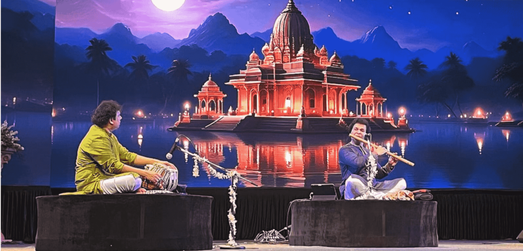 Classical cultural performance at Bal Gandharva Rangmandir Mumbai event